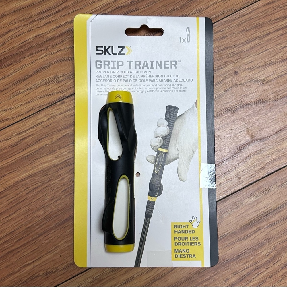 SKILZ Golf Grip Trainer - Proper Grip Club Attachment | Right Handed | NEW NIP